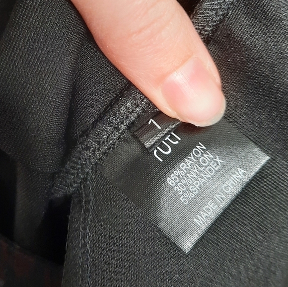 Ruti Multi Houndstooth Comfort Trouser Pants 1 - Picture 5 of 8